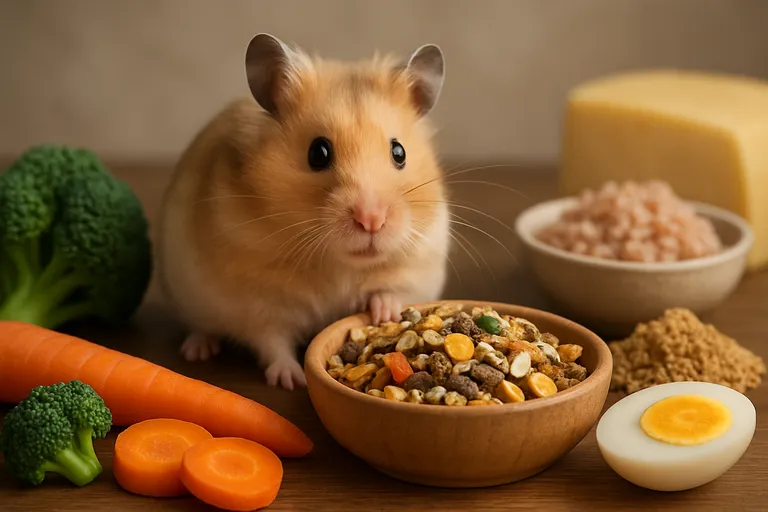 Voedingsstoffen die je hamster nodig heeft