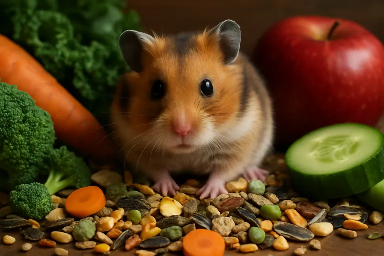 Waarom natuurlijke voeding belangrijk is voor hamsters
