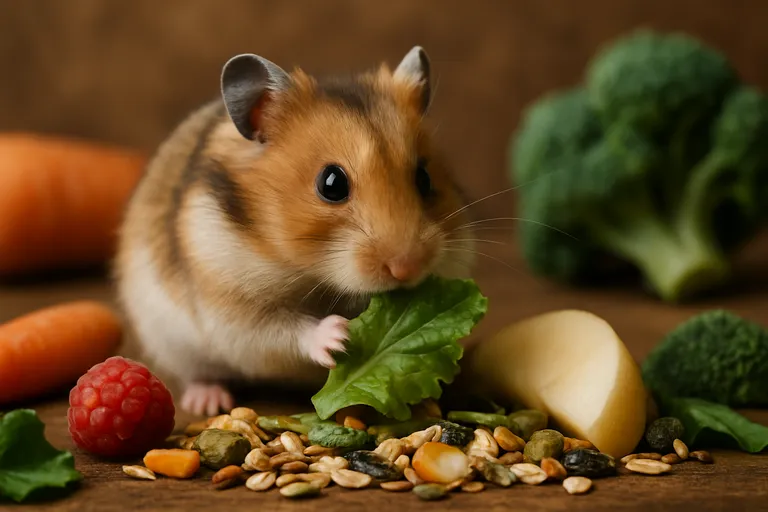 Waarom natuurlijke voeding belangrijk is voor hamsters