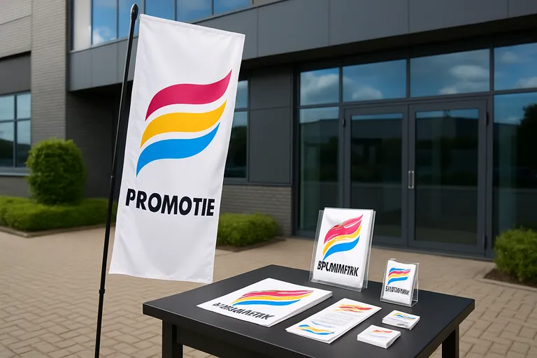 Vlaggen en drukwerk: een complete oplossing voor jouw promotiebehoeften